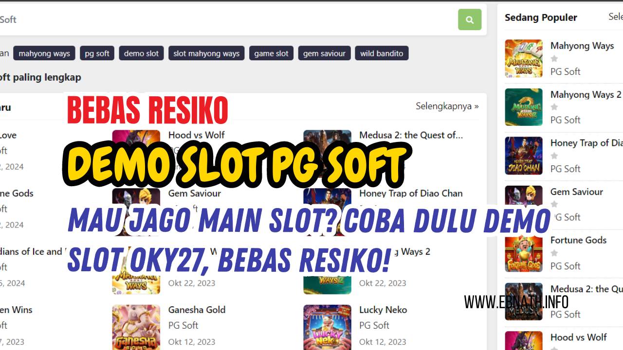 demo slot pg soft